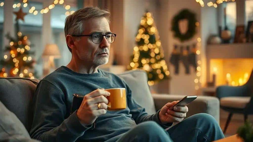 Entendendo por que o Natal afeta sua saúde mental