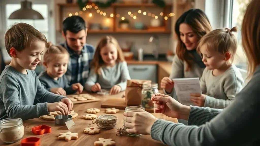 Envolvendo a família e as crianças nas preparações