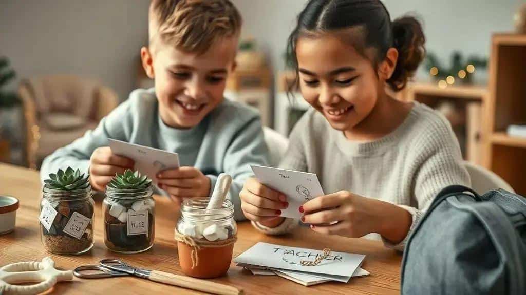 Envolvendo as crianças na escolha e confecção dos presentes Envolvendo as crianças na escolha e confecção dos presentes