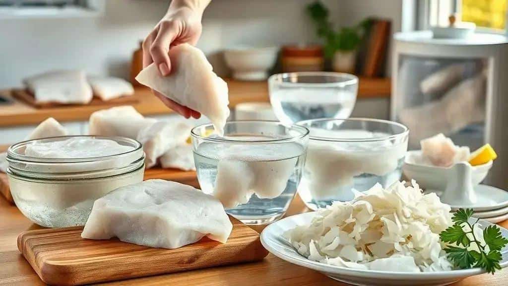 Escolha e dessalgue do bacalhau: passo a passo