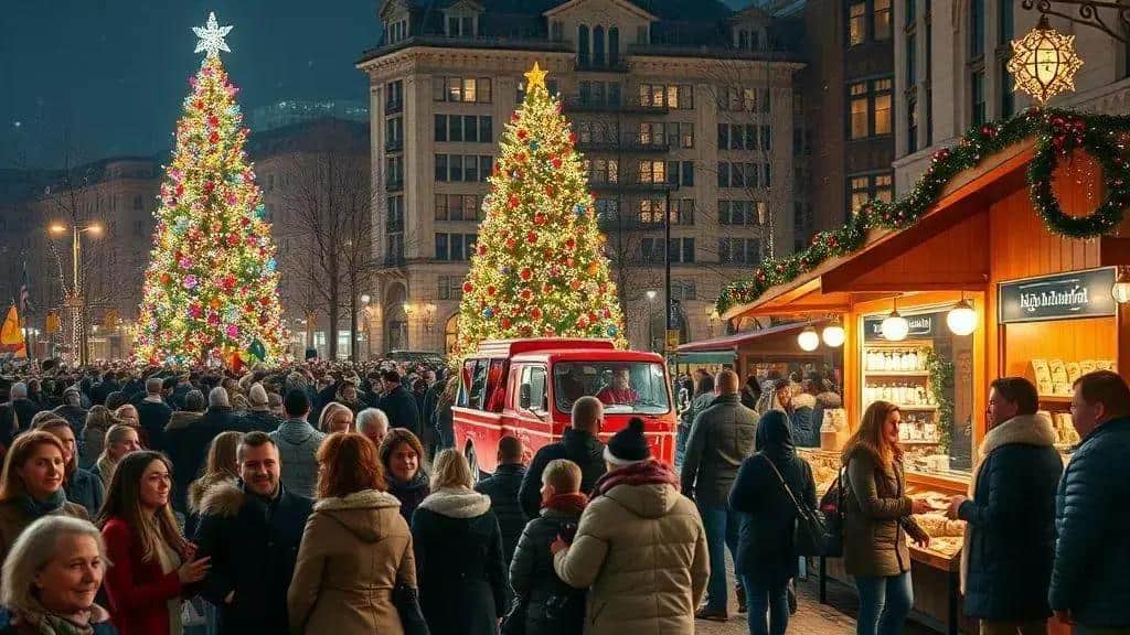 Eventos públicos: paradas, mercados e shows Eventos públicos: paradas, mercados e shows