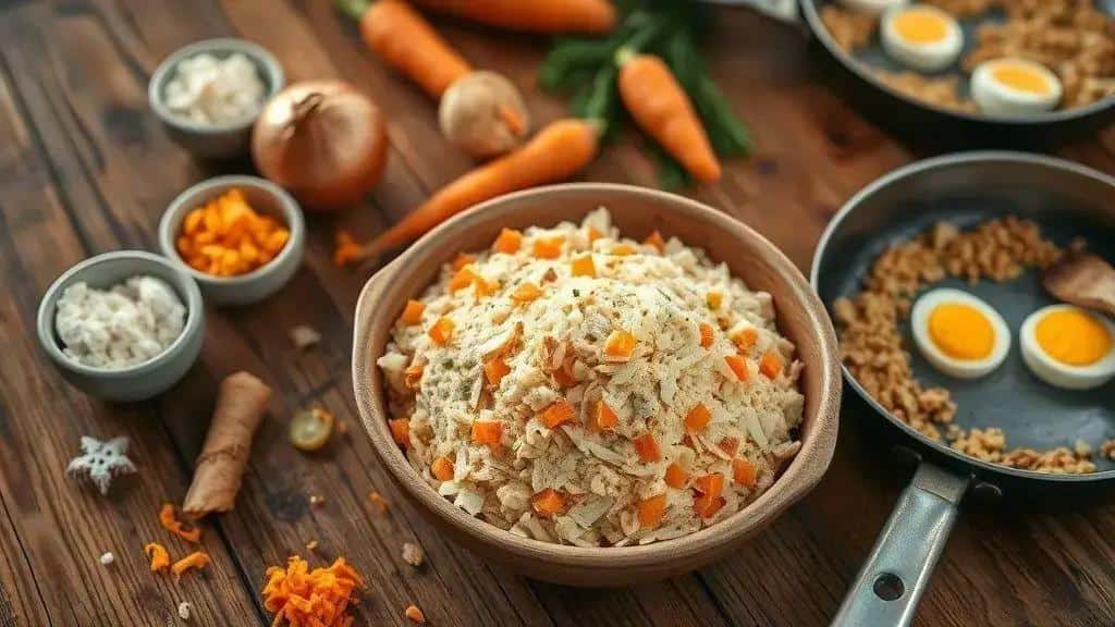 Farofa simples com cebola e cenoura: ingredientes, como preparar e variações