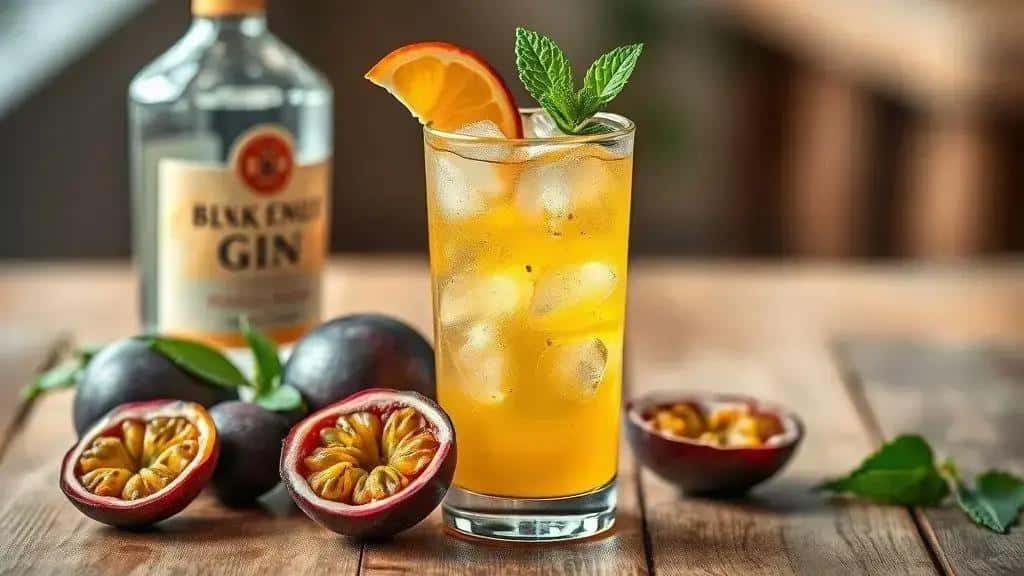 Gin Tropical com Maracujá