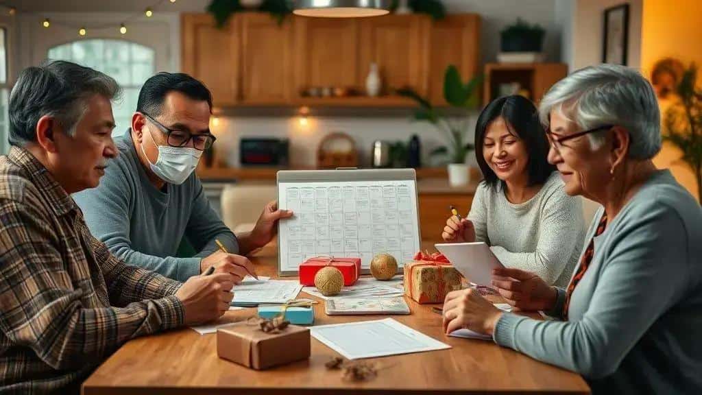 Guia do Natal Sem Stress: 5 Passos de Planejamento Antecipado para a Família.