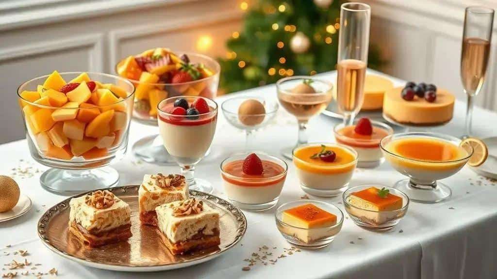 Guia rápido das 7 sobremesas (lista com ingredientes e tempo de preparo)