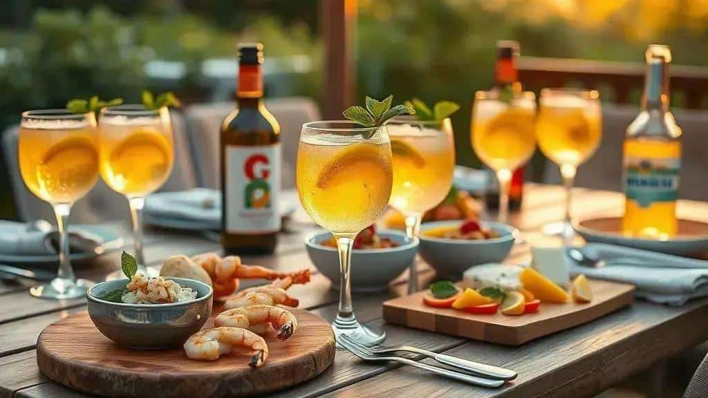 Harmonização e ocasiões para servir