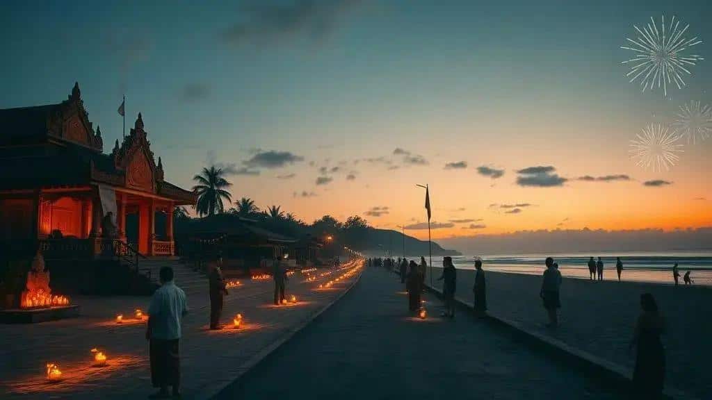 História e significado do ano novo em Bali