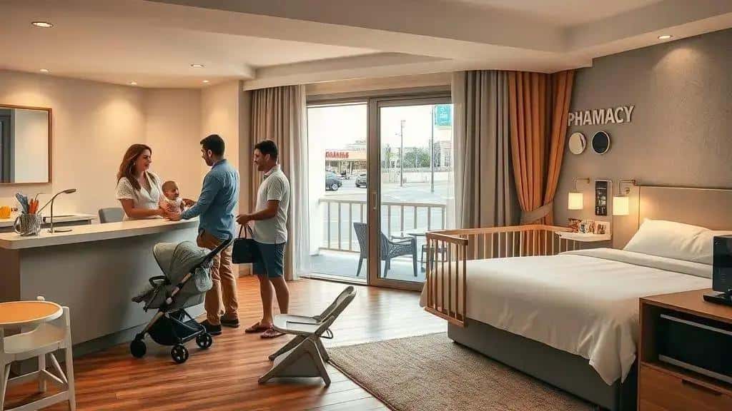 Hospedagem familiar e com crianças: comodidades essenciais