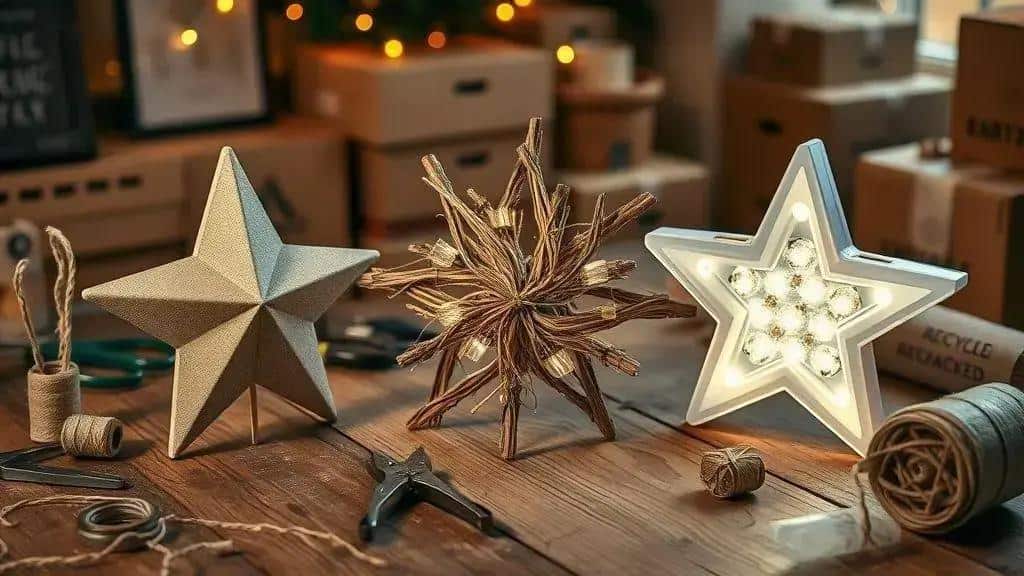 Ideias criativas e sustentáveis para personalizar a estrela Ideias criativas e sustentáveis para personalizar a estrela