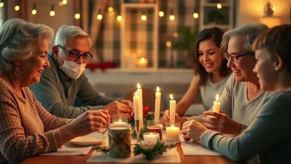 Ideias de rituais familiares para o Ano Novo de 2025