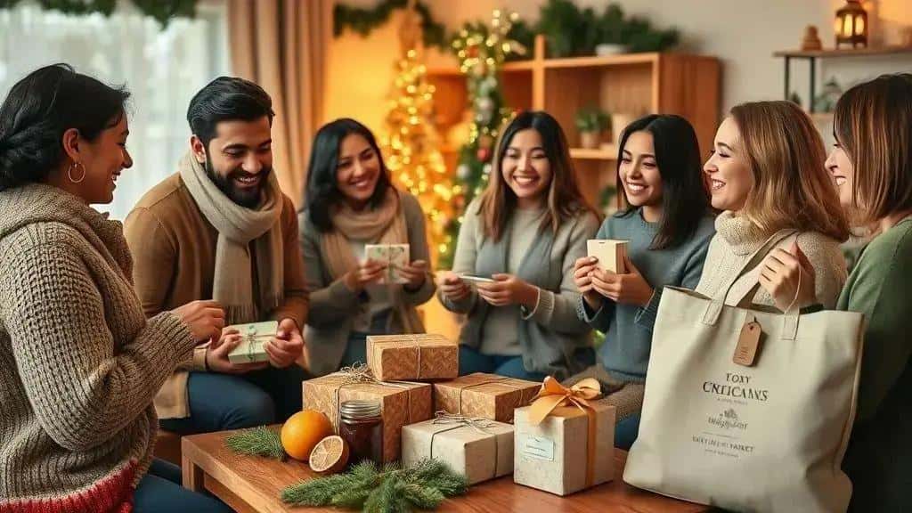 Ideias práticas e sustentáveis para trocar presentes