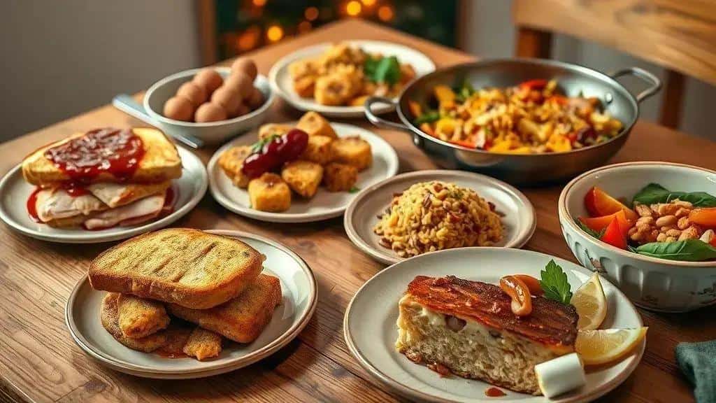 Ideias rápidas: pratos fáceis com sobras da ceia Ideias rápidas: pratos fáceis com sobras da ceia