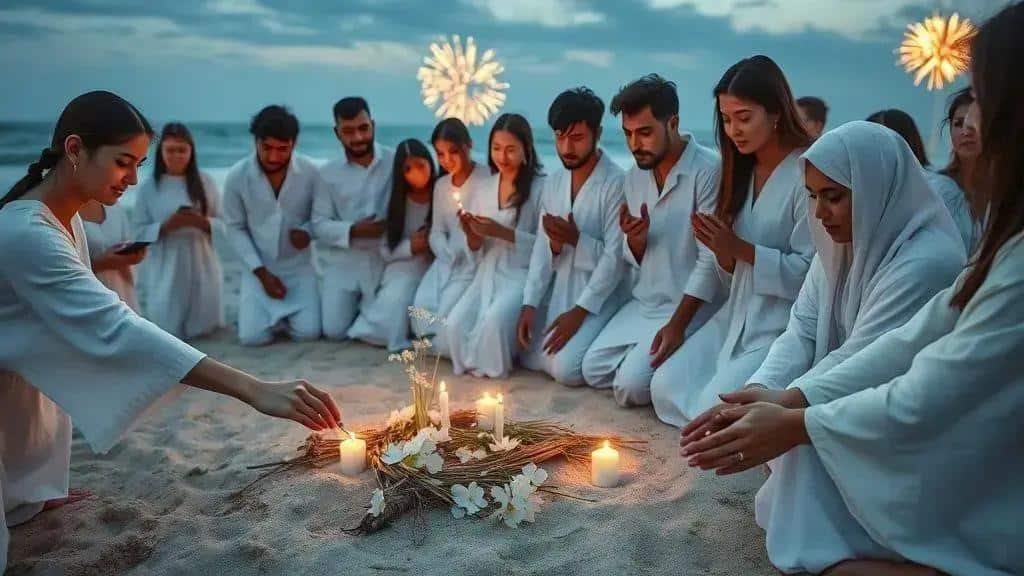 Influências religiosas e culturais na tradição do ano novo