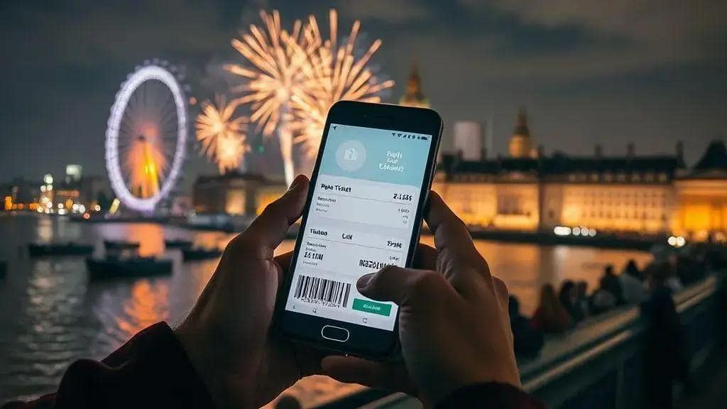 Ingressos e como comprar para os fogos no Tâmisa