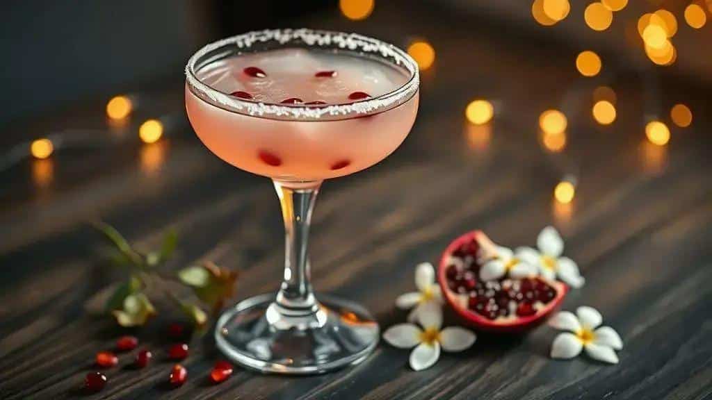 Jasmine Margarita com Romã