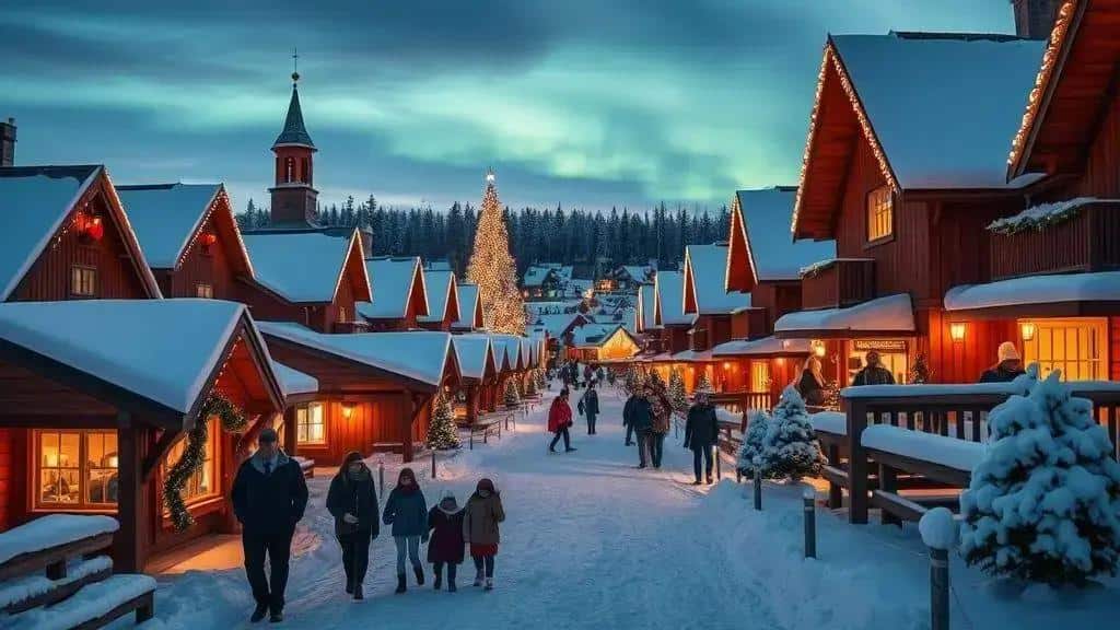 Lapônia Finlandesa: Natal na Casa do Papai Noel em Rovaniemi 2025