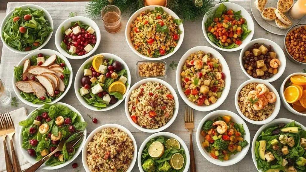 Lista das 12 saladas com ingredientes, modo de preparo e variações