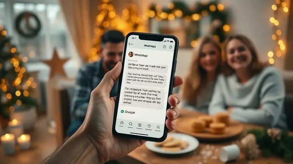 Mensagens de Ano Novo 2026 para Enviar por WhatsApp e Redes Sociais.