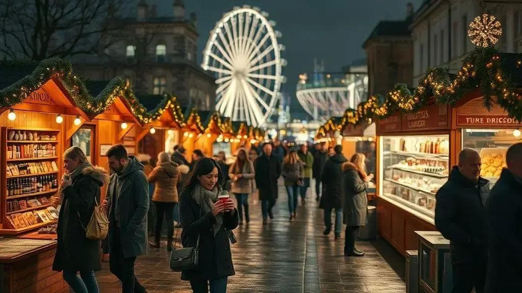 Mercados de Natal imperdíveis: Southbank, Winter Wonderland e mais Mercados de Natal imperdíveis: Southbank, Winter Wonderland e mais