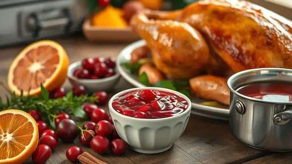 molho 3 — molho de cranberry tradicional: ingredientes e modo de preparo