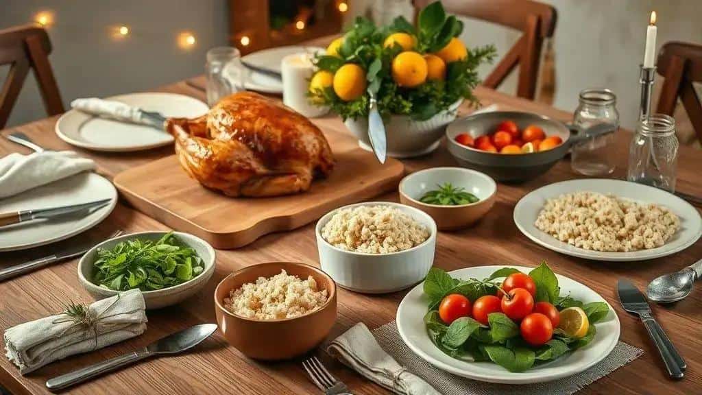 Montagem do prato e dicas para servir com charme e economia