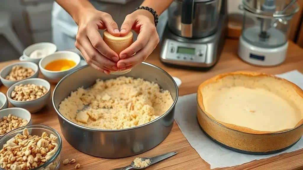 Montagem e dicas para uma base de biscoito perfeita