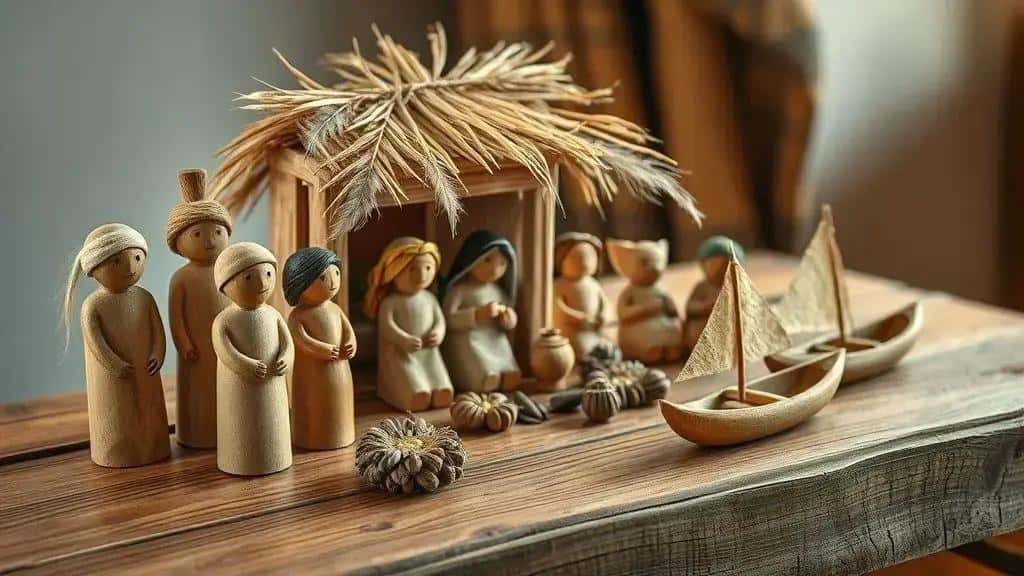 Norte: madeira, palha e a presença indígena nos presépios