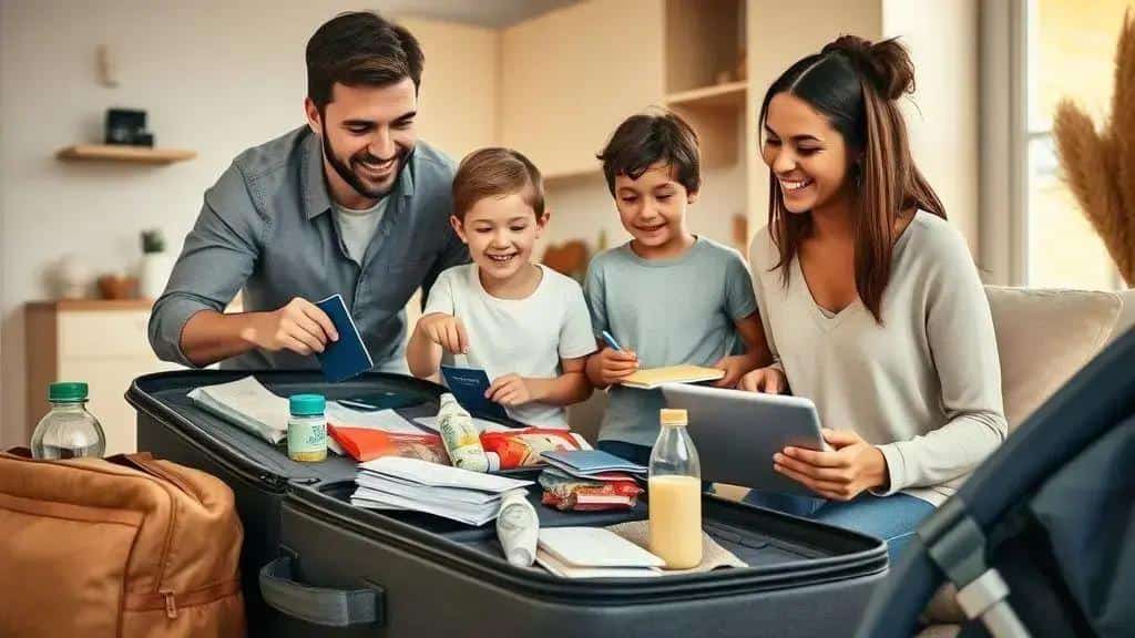 O que considerar ao viajar no fim de ano com crianças