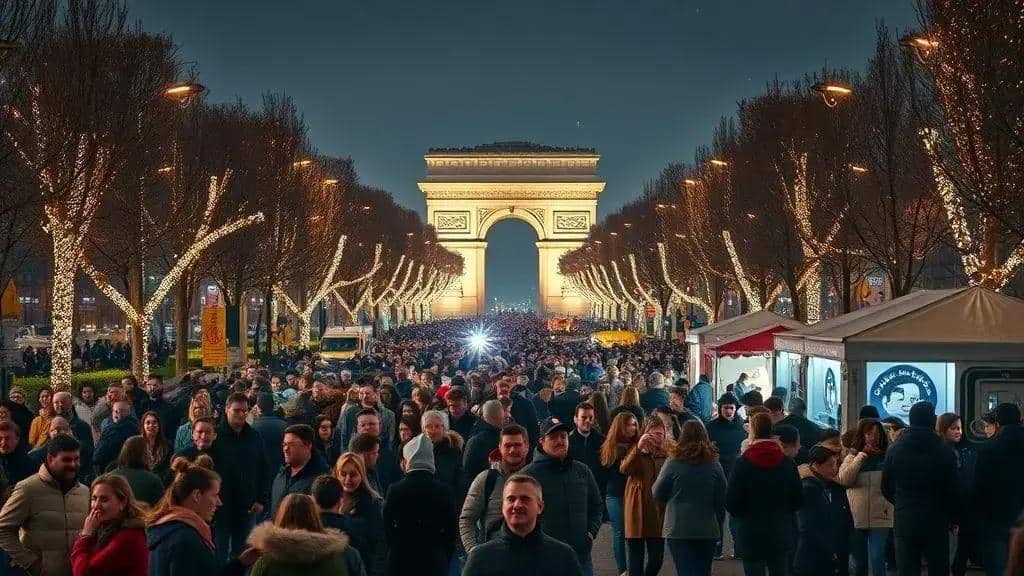 o que esperar na celebração dos Champs-Élysées