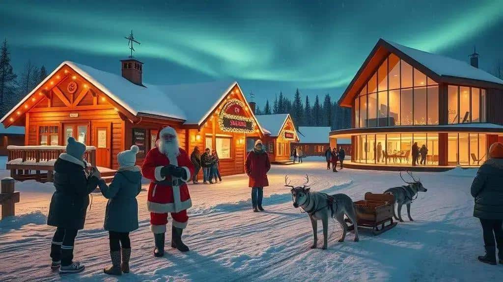 O que ver em Rovaniemi: vilarejo do Papai Noel e atrações