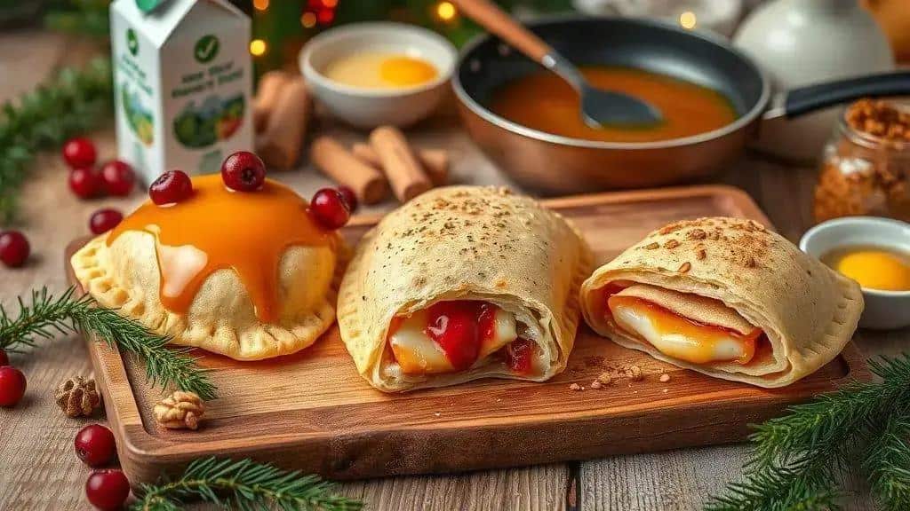 Opções especiais: rabanada vegana, salgada e recheada Opções especiais: rabanada vegana, salgada e recheada