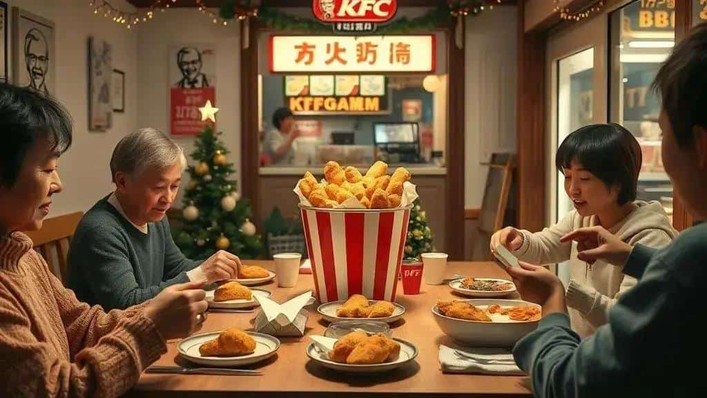 Origem da tradição: como o KFC entrou no Natal japonês Origem da tradição: como o KFC entrou no Natal japonês