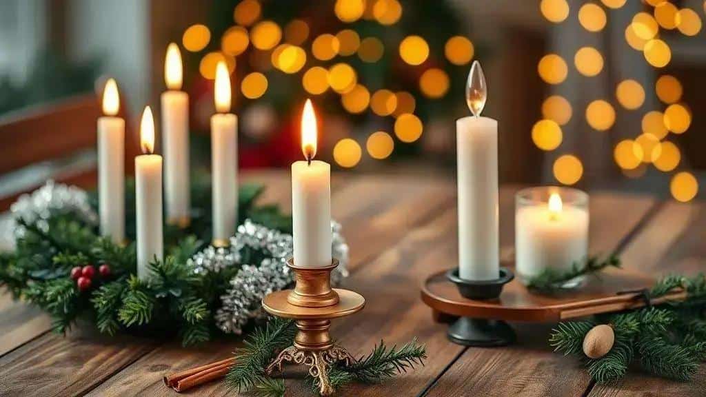 Origem e história das velas no Natal