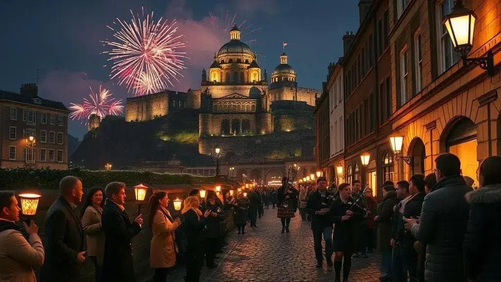 Origem e história do Hogmanay em Edimburgo
