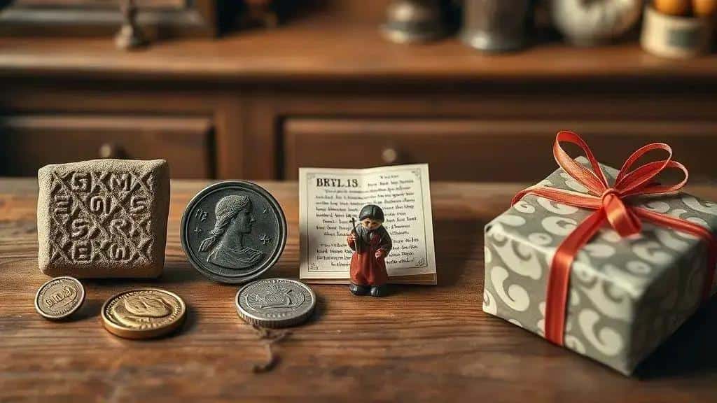 Origem histórica da troca de presentes