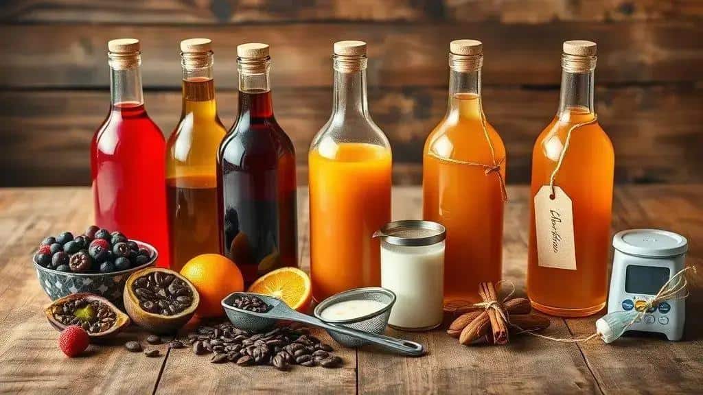 Os 6 licores: ingredientes, preparo e variações