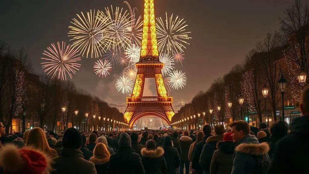 Paris: Celebre o Ano Novo na Torre Eiffel e Champs-Élysées