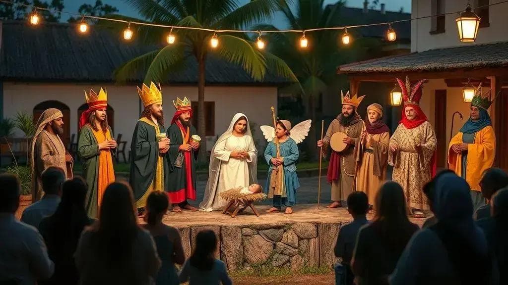 Personagens e arquetipos do espetáculo natalino