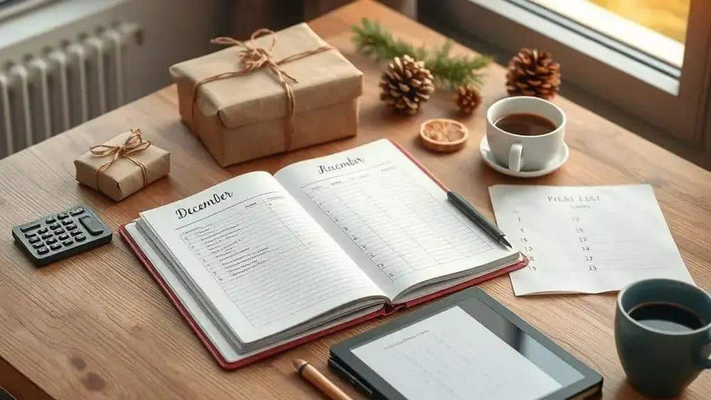 Planejamento antecipado e lista de prioridades