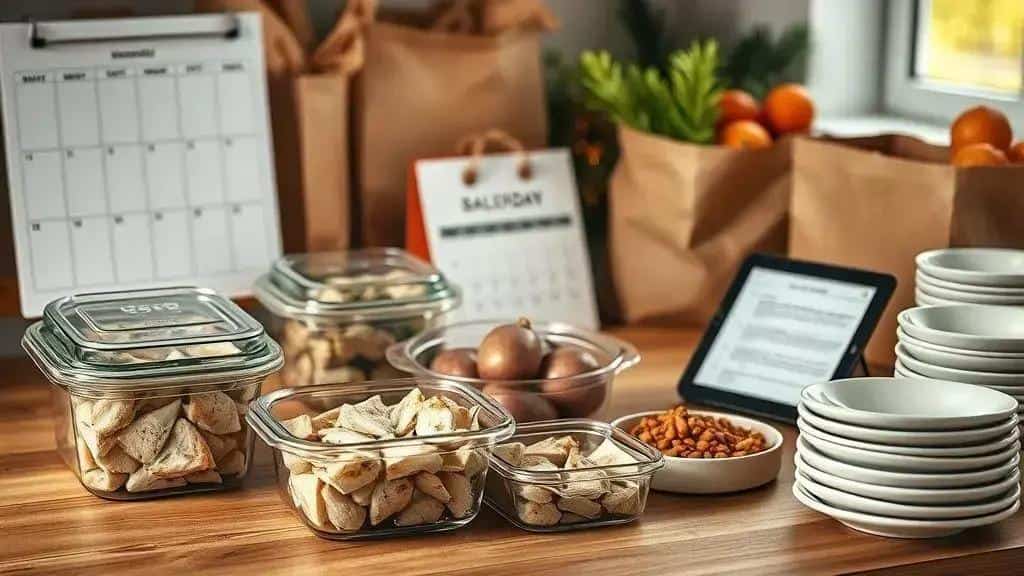 Planejamento da ceia: porções, tempo e dicas para preparar com antecedência Planejamento da ceia: porções, tempo e dicas para preparar com antecedência