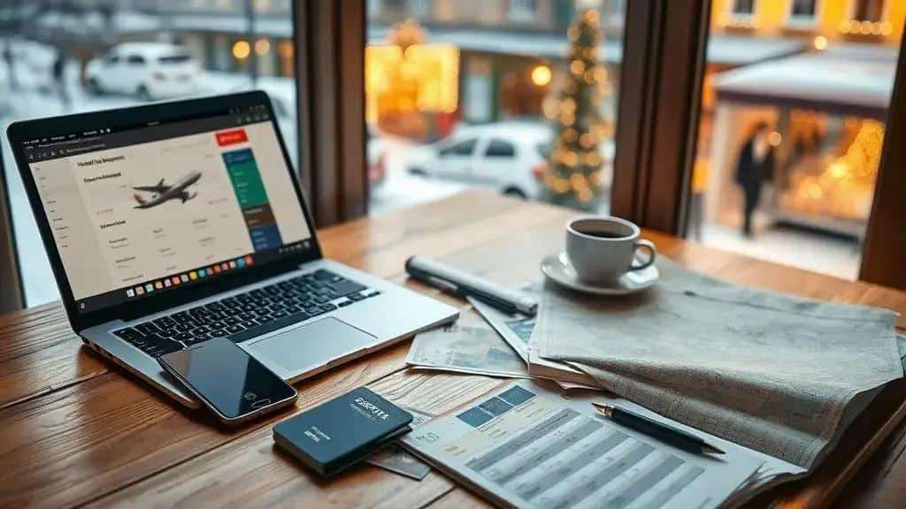 Planejamento financeiro: passagem, hospedagem e seguro viagem