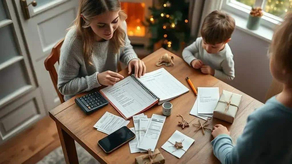Planejamento financeiro simples para o natal