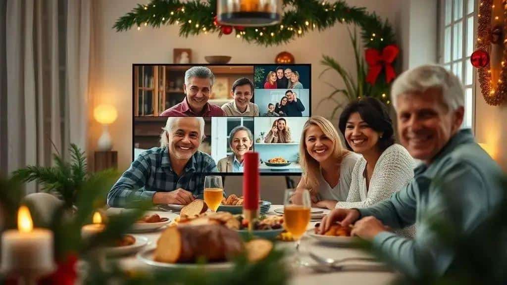 Planejamento Natal à Distância: Família Espalhada pelo Brasil