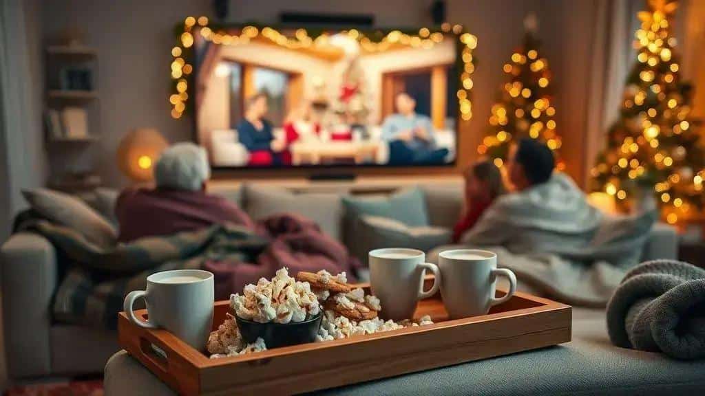 Por que criar uma sessão de cinema natalina em casa