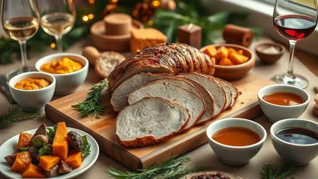 Por que escolher acompanhamentos certos para o lombo de porco Por que escolher acompanhamentos certos para o lombo de porco