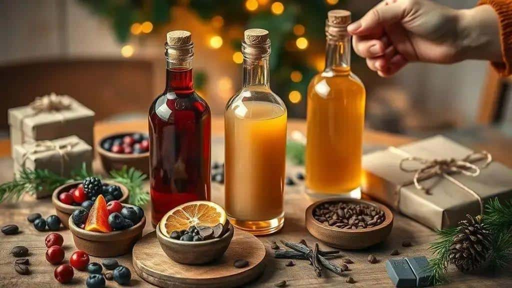 Por que escolher licores caseiros para o fim de ano