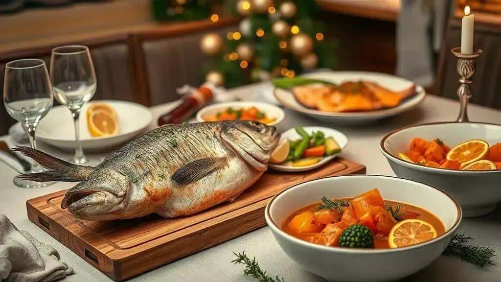 por que escolher peixe na ceia de ano novo