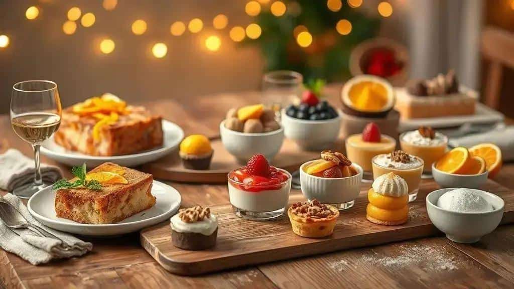 Por que escolher sobremesas natal e réveillon 2025 diferentes