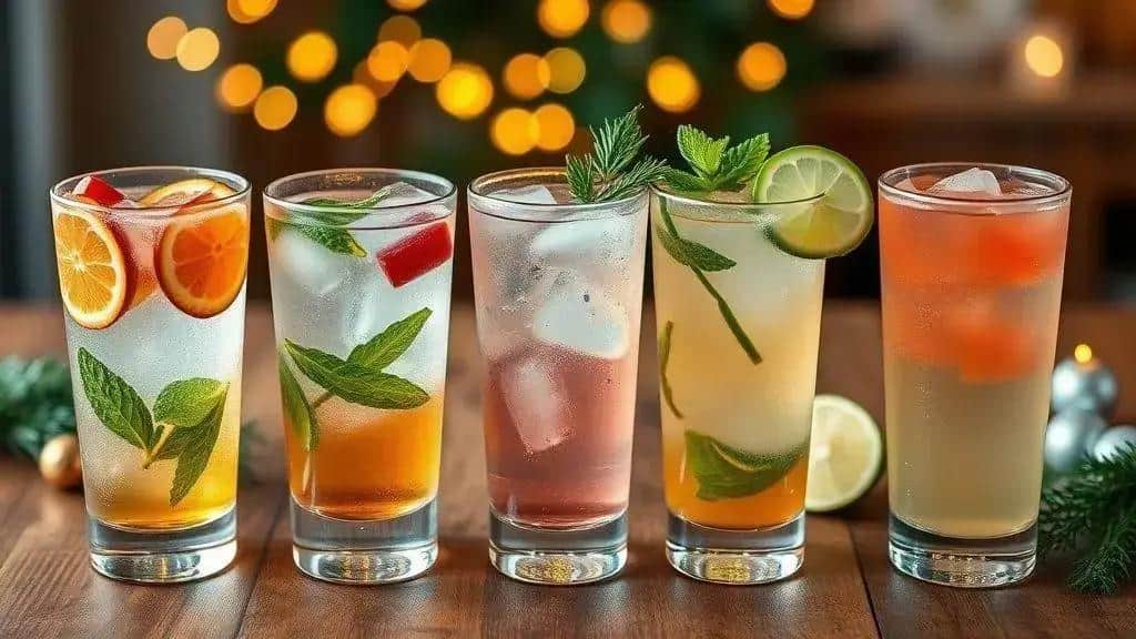 Por que esses drinks funcionam em festas de fim de ano