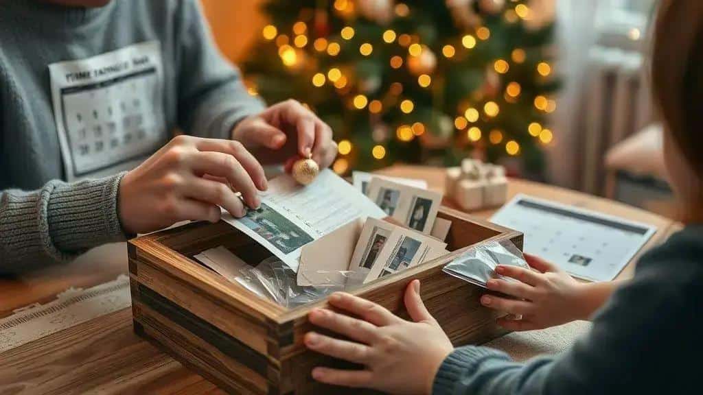 Por que fazer uma cápsula do tempo de Natal